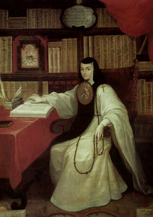 Miguel Cabrera. Sor Juana Inés de la Cruz (1750)